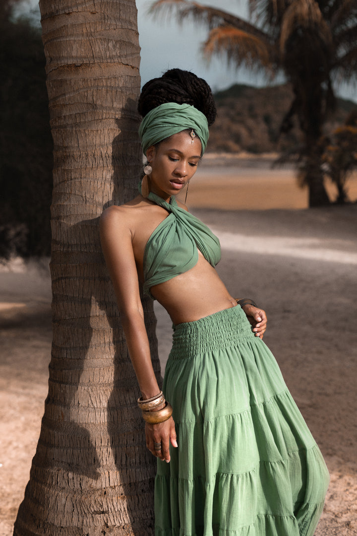 Headscarf Wrap Rachini Fern