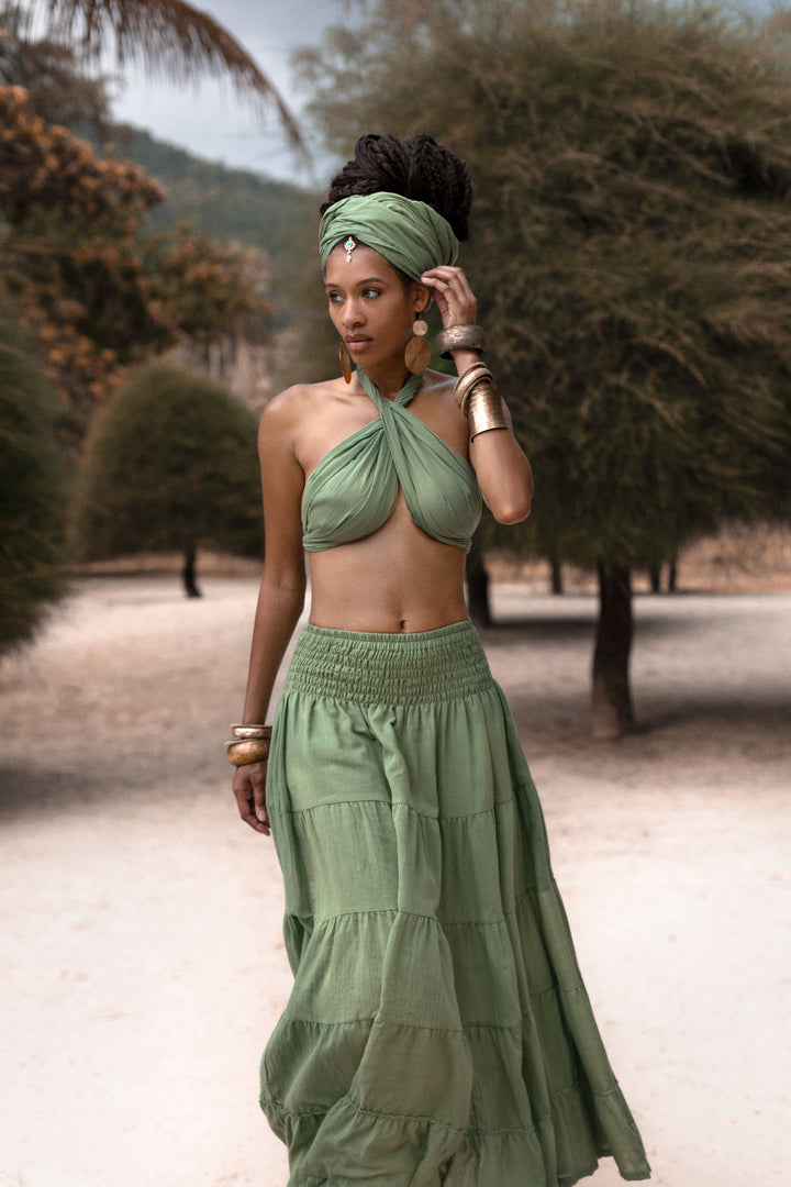 Headscarf Wrap Rachini Fern