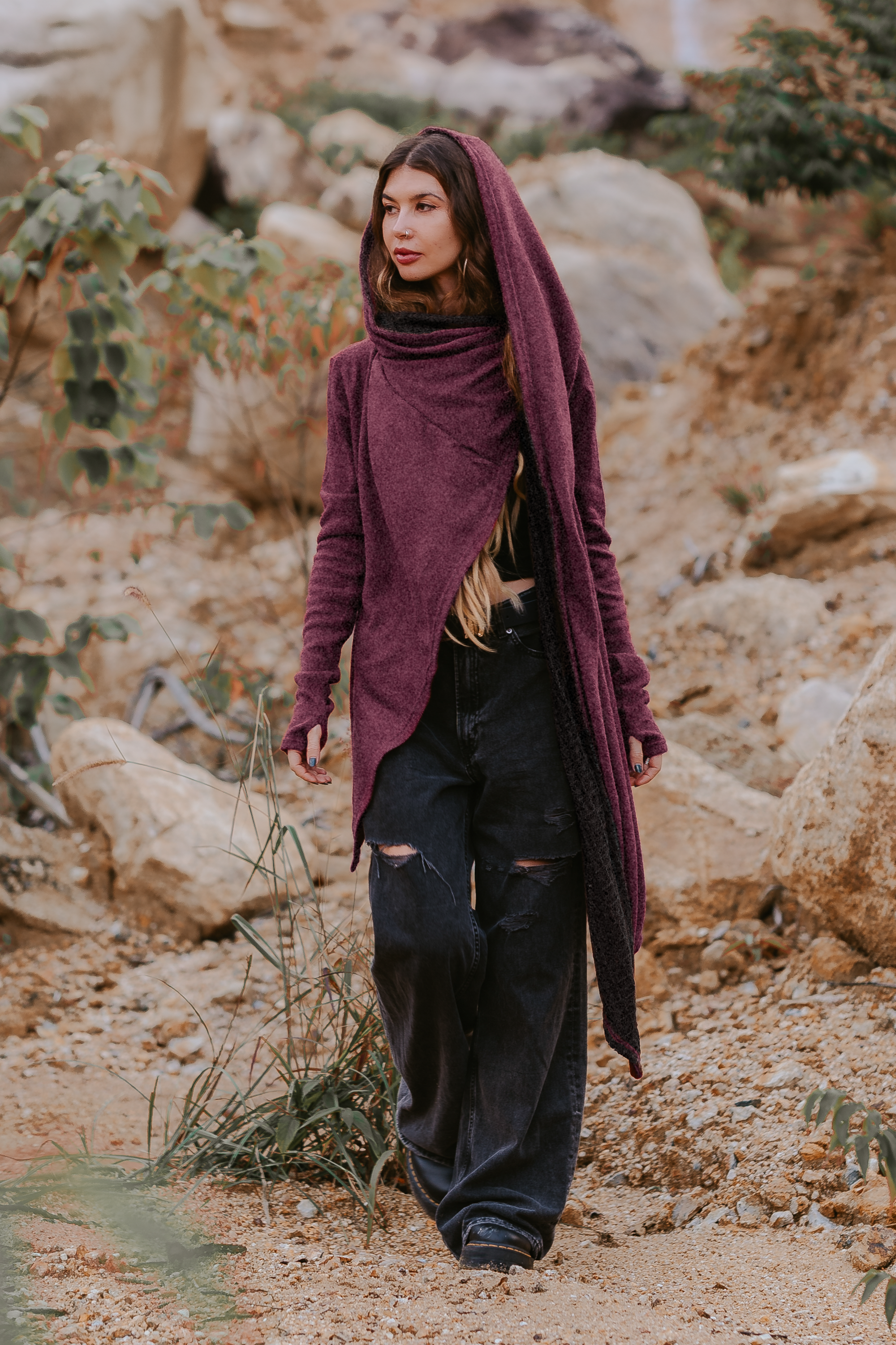 激レア！2023AW STONE “HOODED CARDIGAN” Awesome Blossom Hooded Cardigan Crochet Pattern – IraRott Designs
