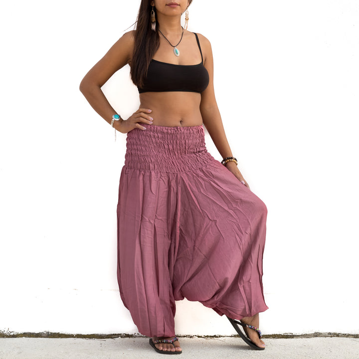 Harem Jumpsuit Pants Violet