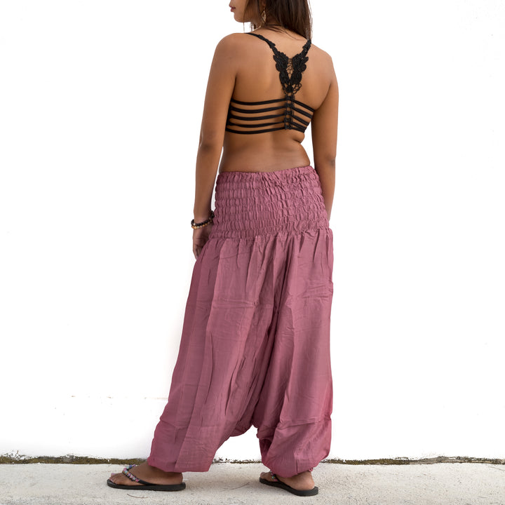 Harem Jumpsuit Pants Violet