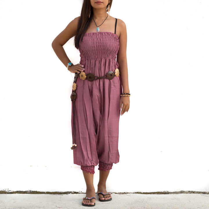 Harem Jumpsuit Pants Violet