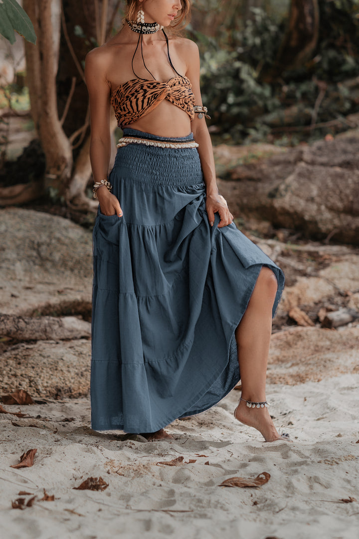 Maxi Skirt Keela Teal