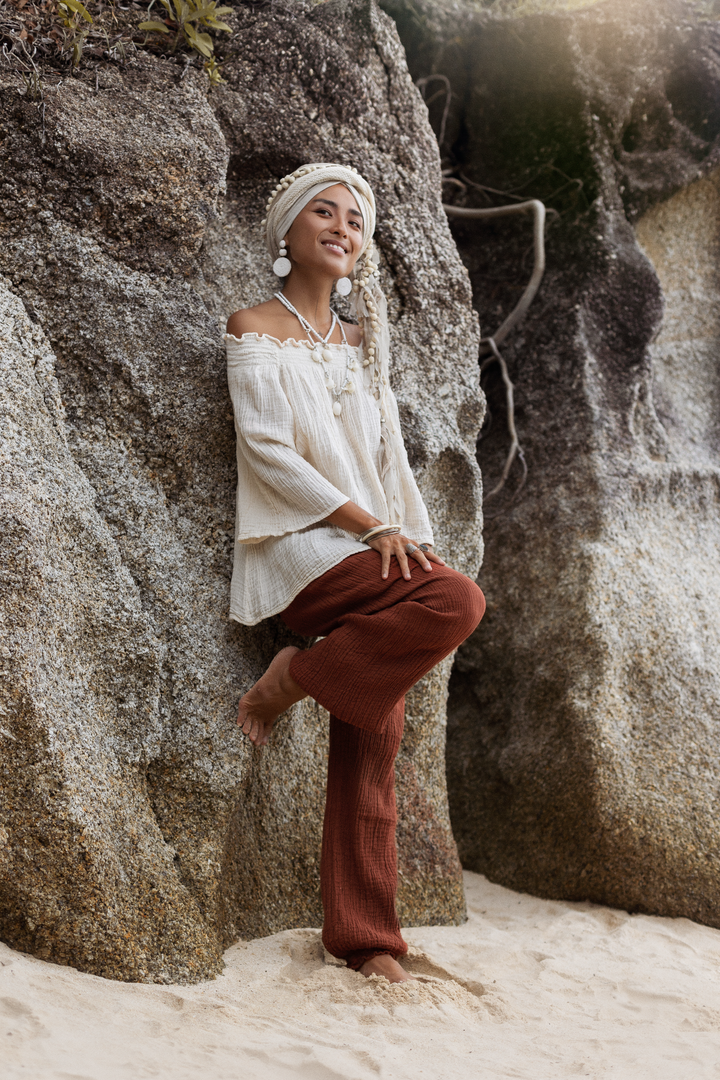 Yogana Pants Rust