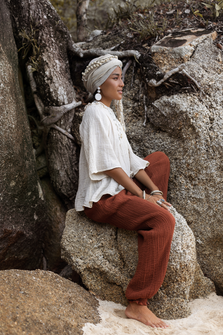 Yogana Pants Rust