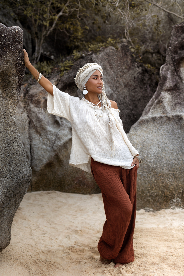 Yogana Pants Rust
