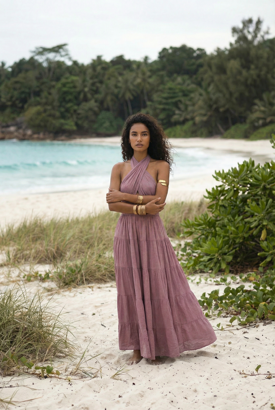 purple bohemian dress Roseanne Boho Dress - Lilac