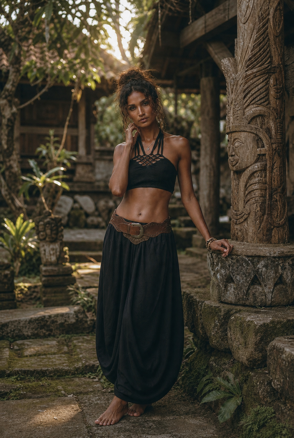 Leilani Maxi Skirt Black
