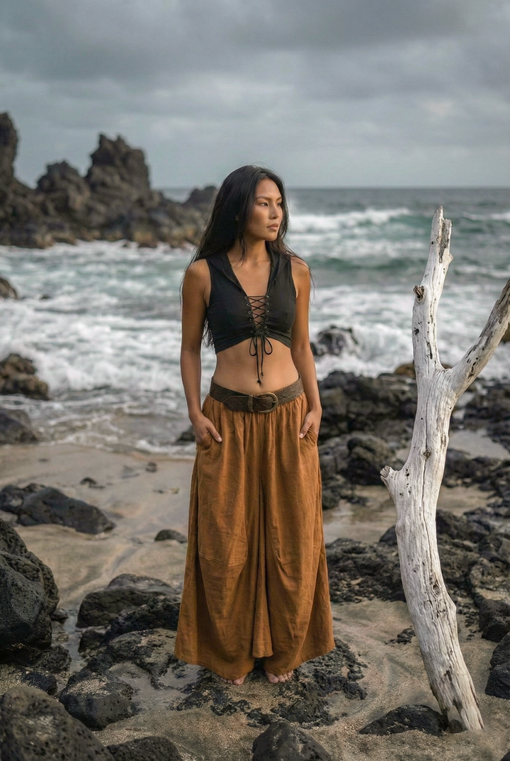 Leilani Maxi Skirt Copper