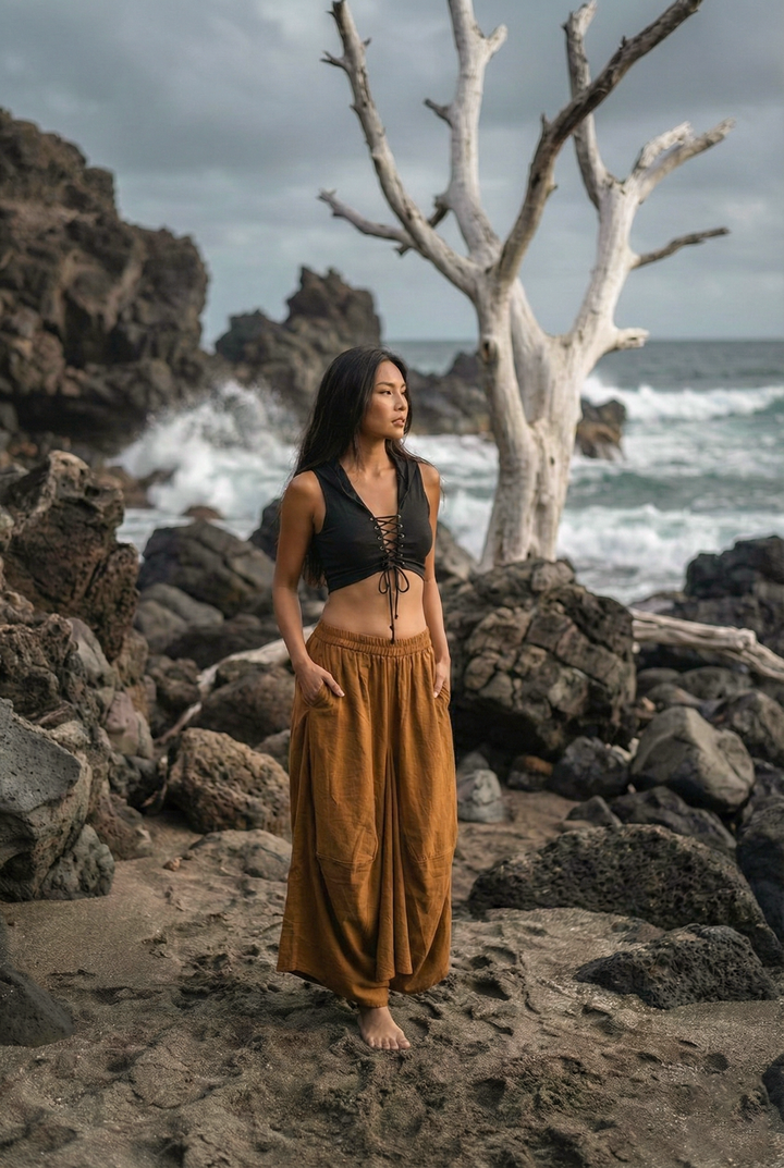 Leilani Maxi Skirt Copper