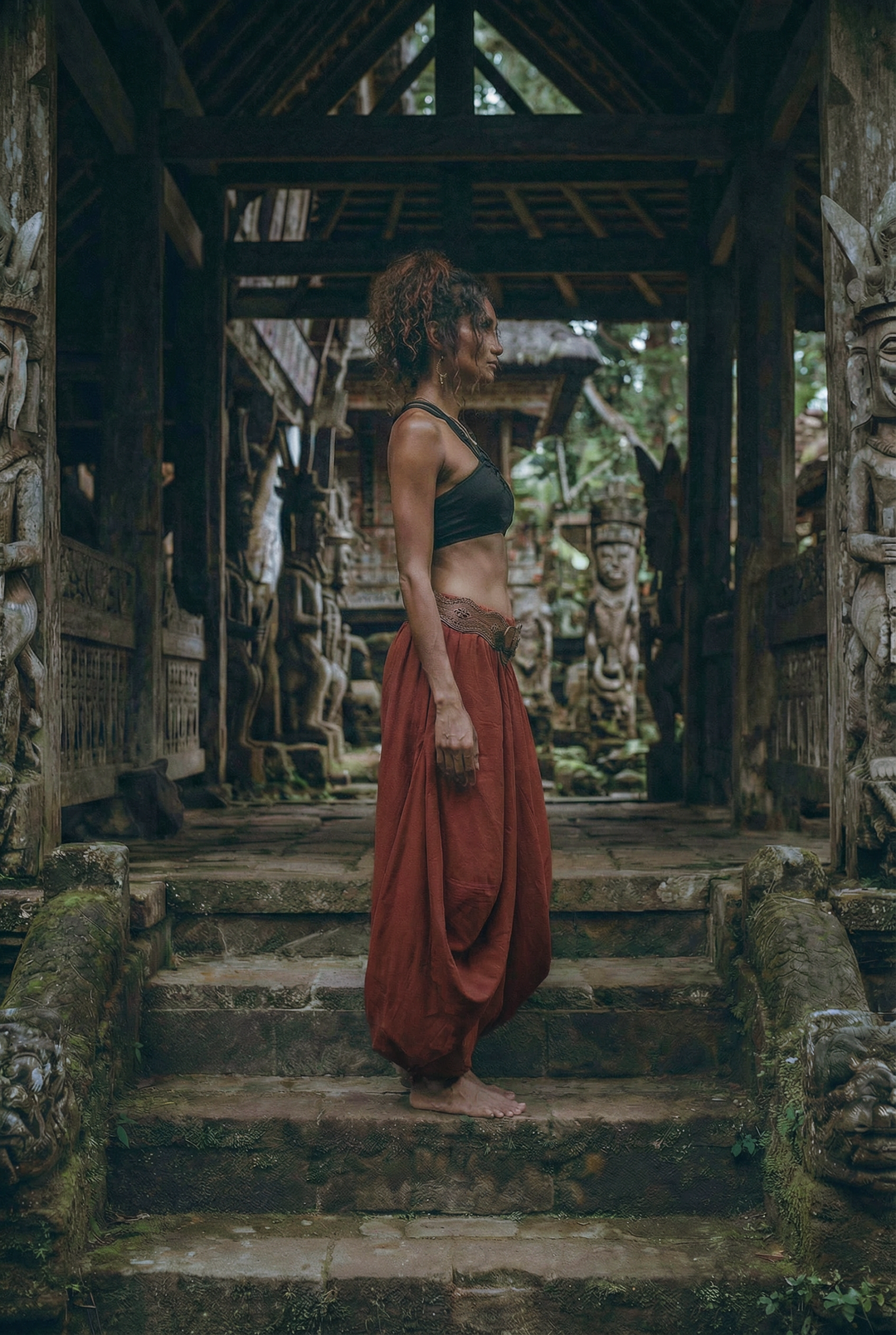 Leilani Maxi Skirt Rust