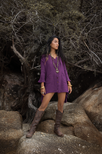 Sweater Dress Tinúviel Brick