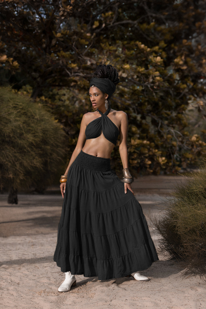 Maxi Skirt Moana Black