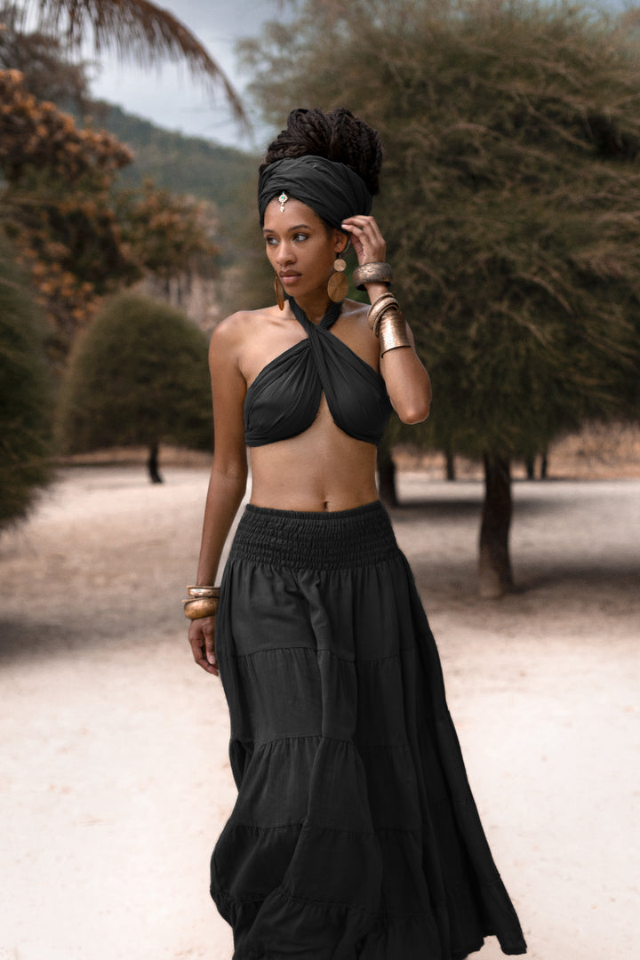 Maxi Skirt Moana Black