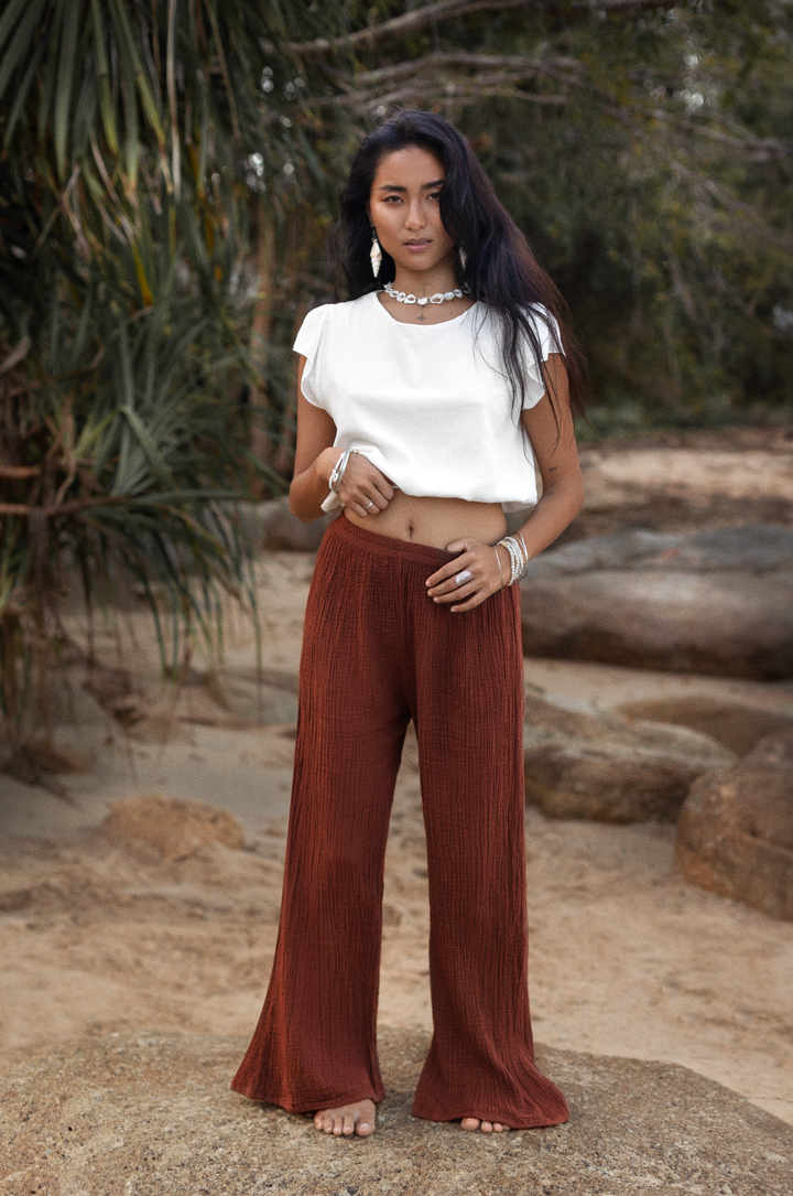 Malia Pants Rust