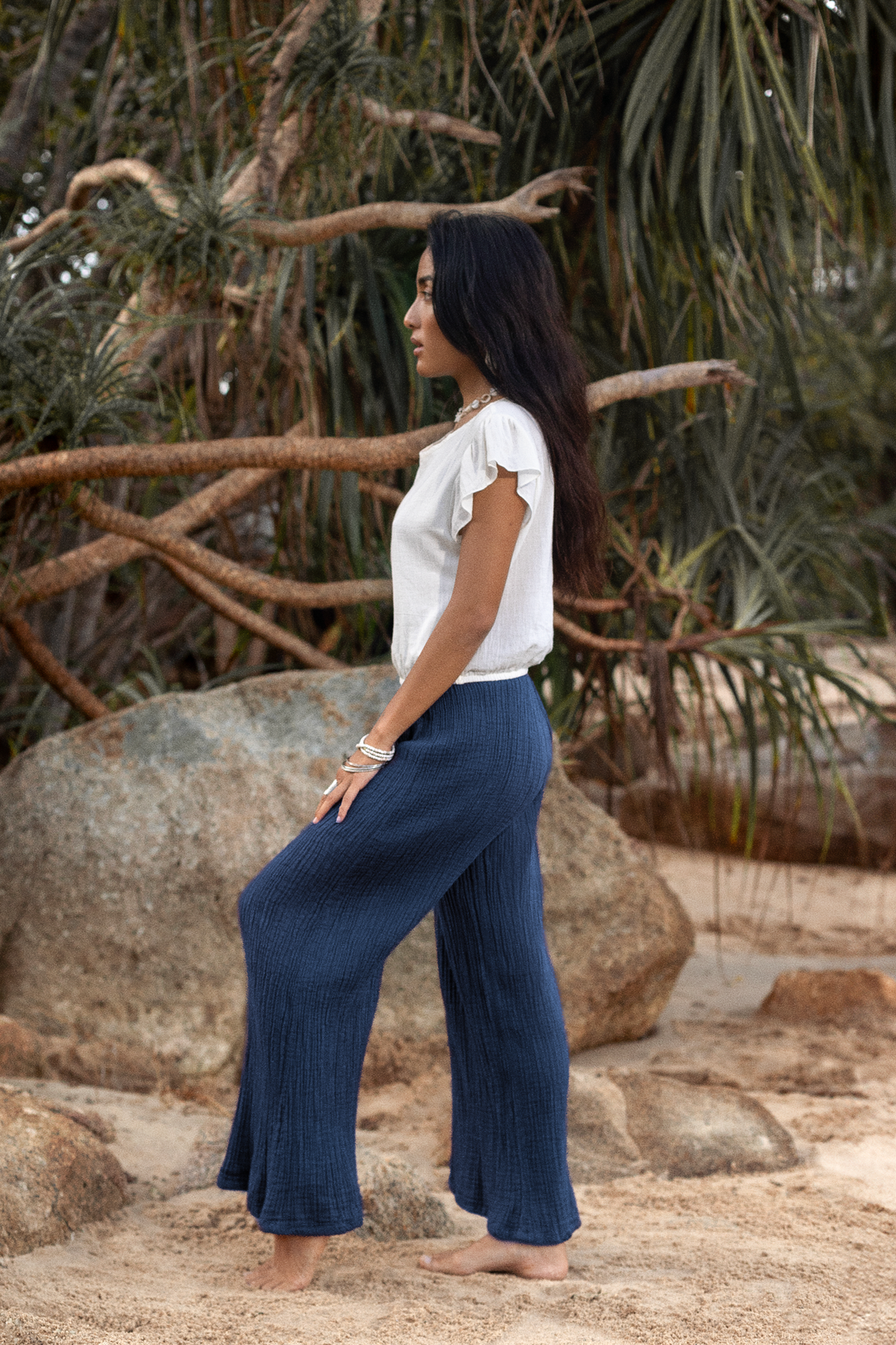 Malia Pants Navy