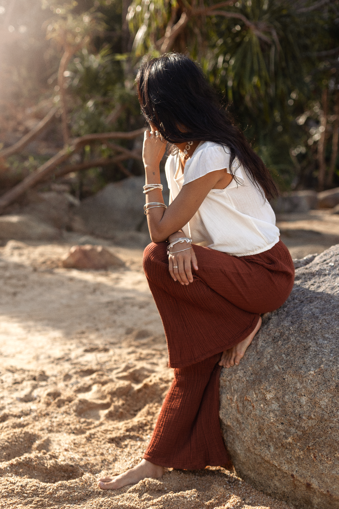 Malia Pants Rust