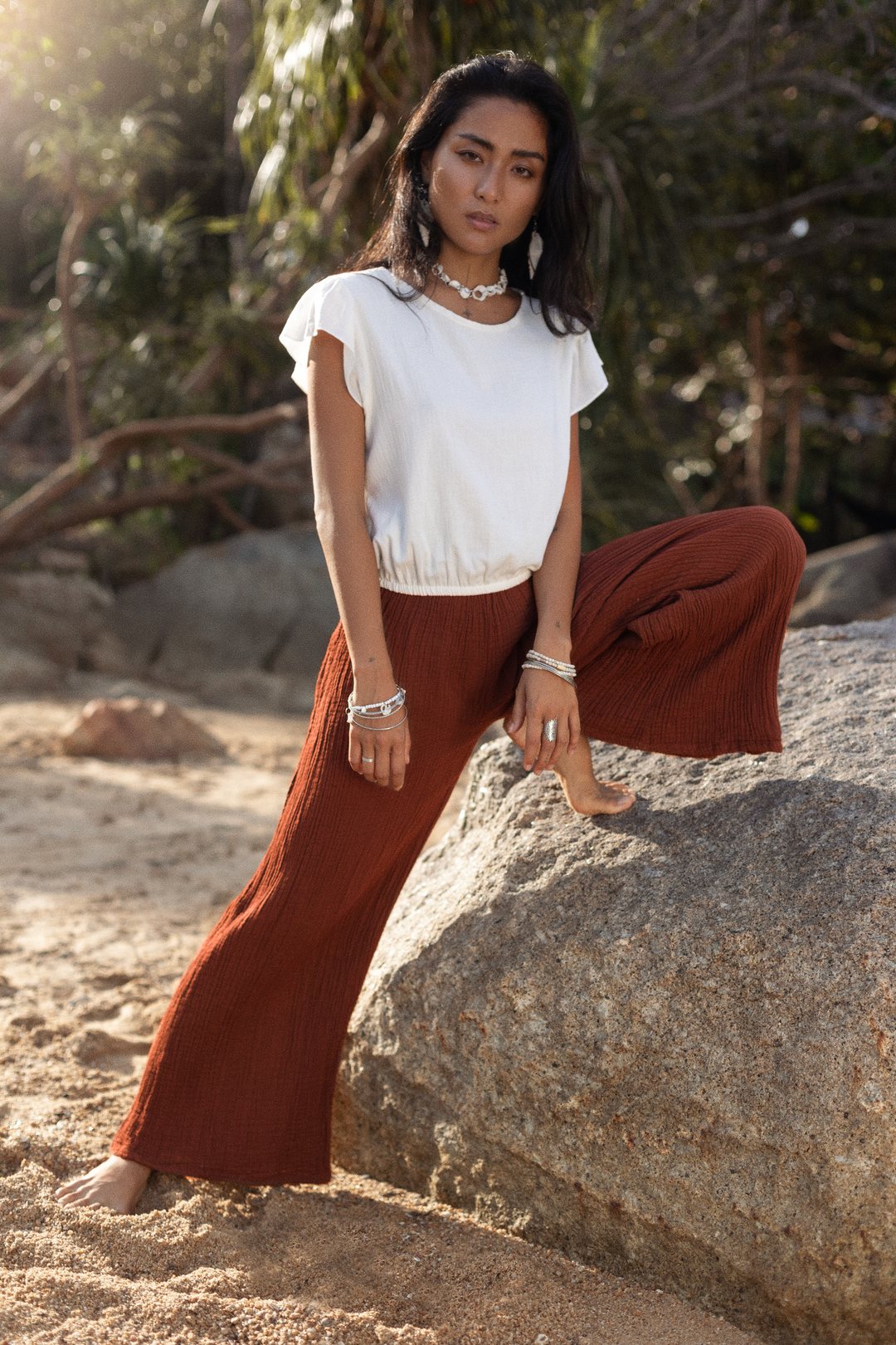 Malia Pants Rust