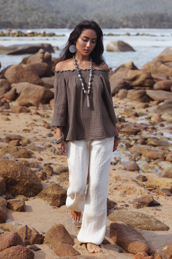 Maya Top Mocha