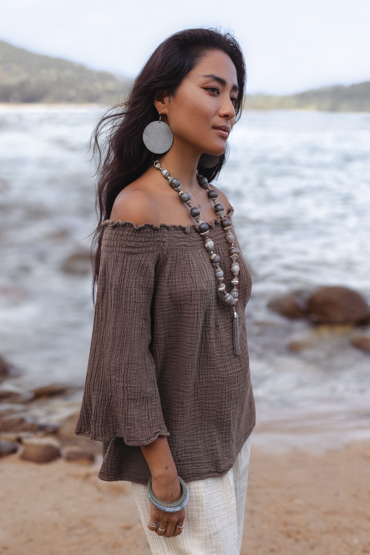 Maya Top Mocha