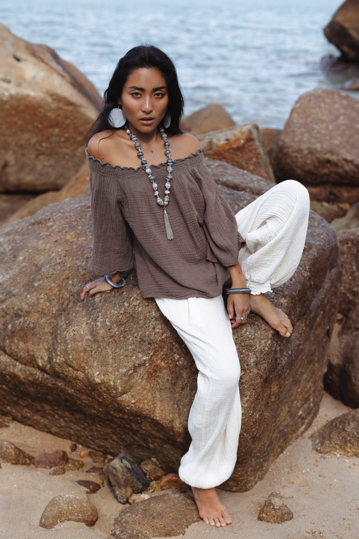 Maya Top Mocha