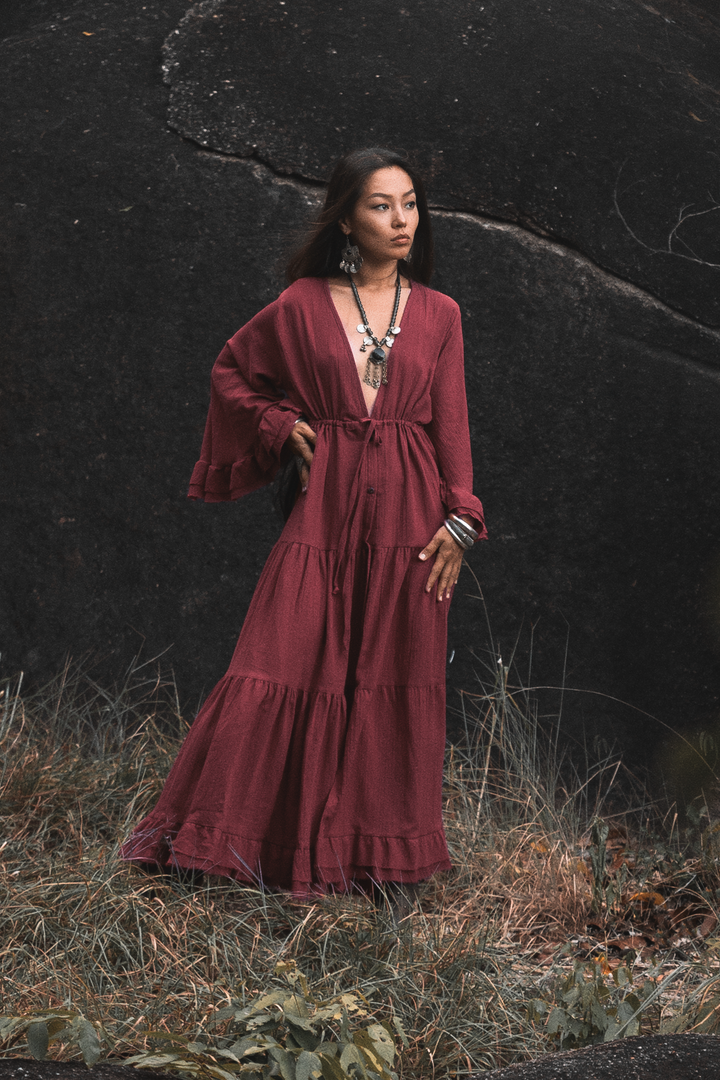 Maxi Dress Ayu Red
