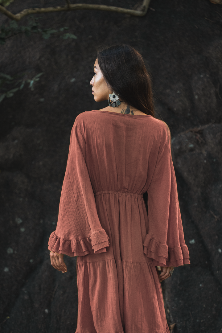 Maxi Dress Ayu Sandstone