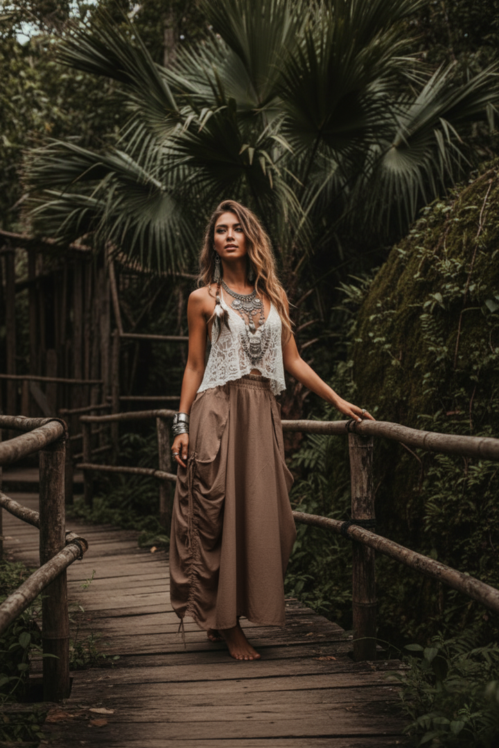 Maxi Skirt Alaina Desert Orchid