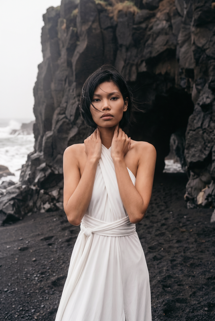 Zephyra Dress White