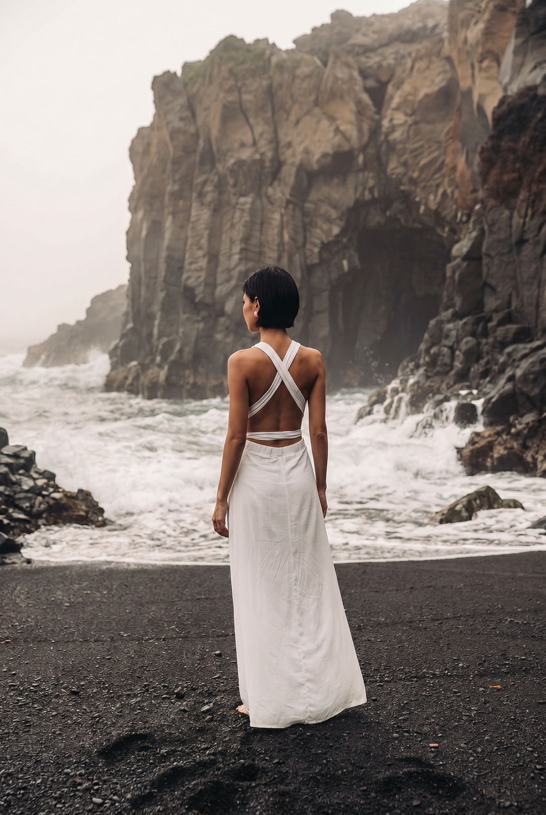 Zephyra Dress White