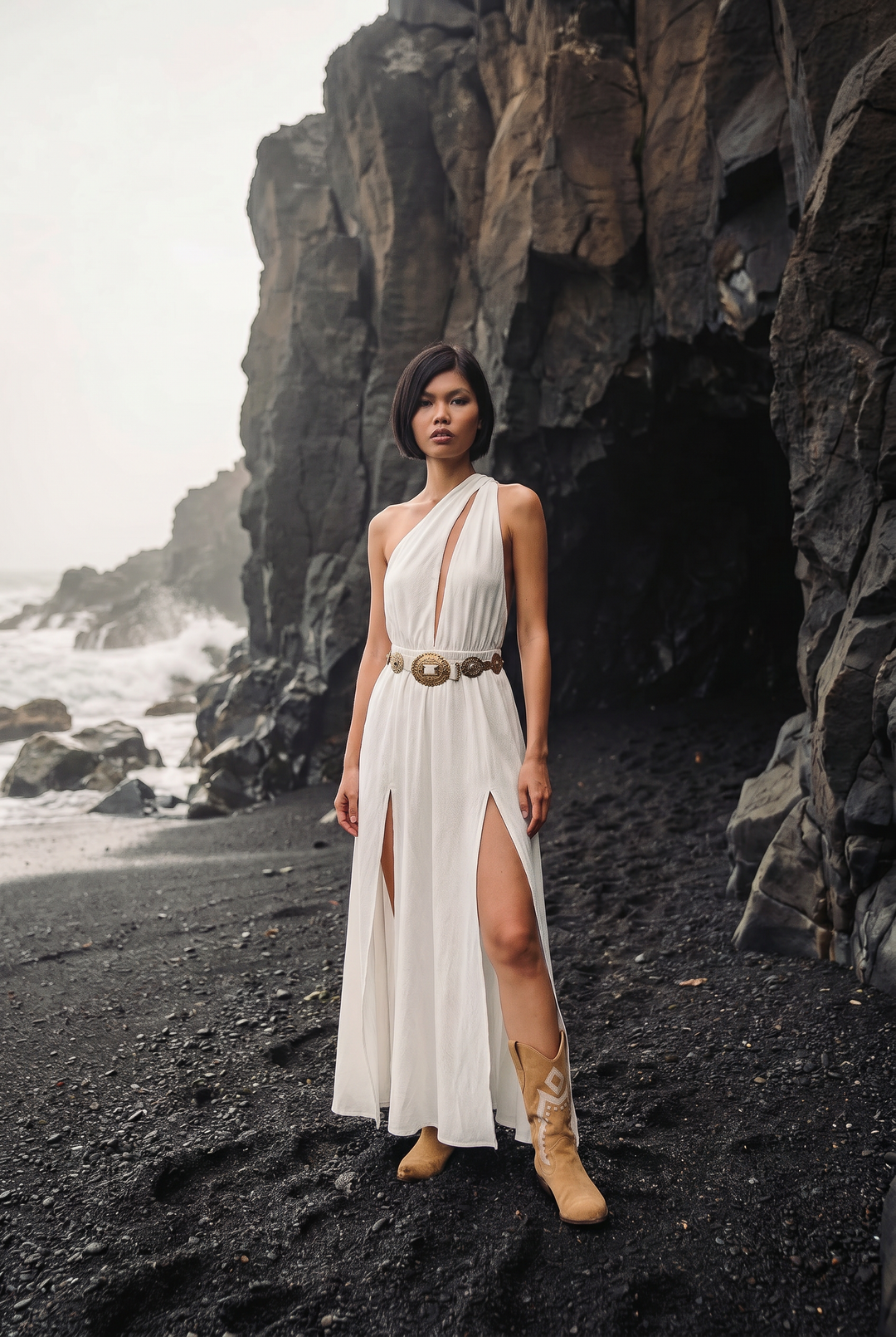 Zephyra Dress White
