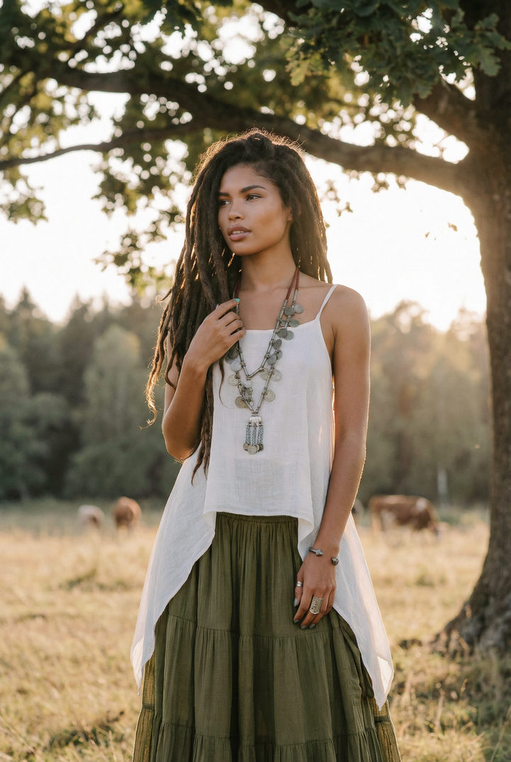 Cotton Top Calypso Off White
