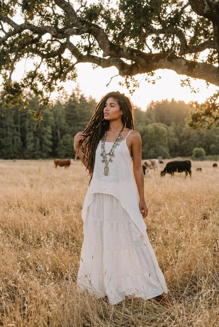 Cotton Top Calypso Off White