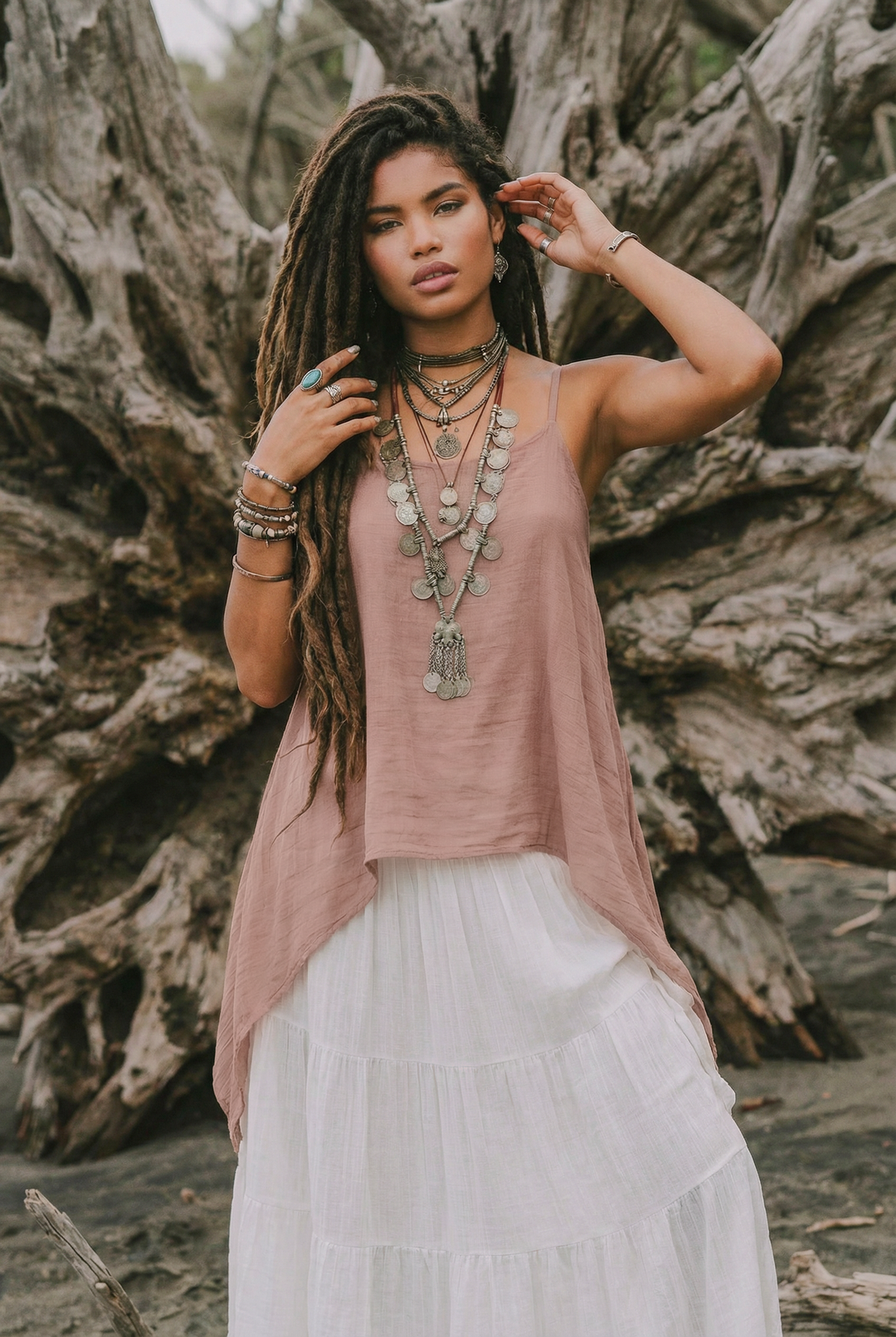 Cotton Top Calypso Desert Rose