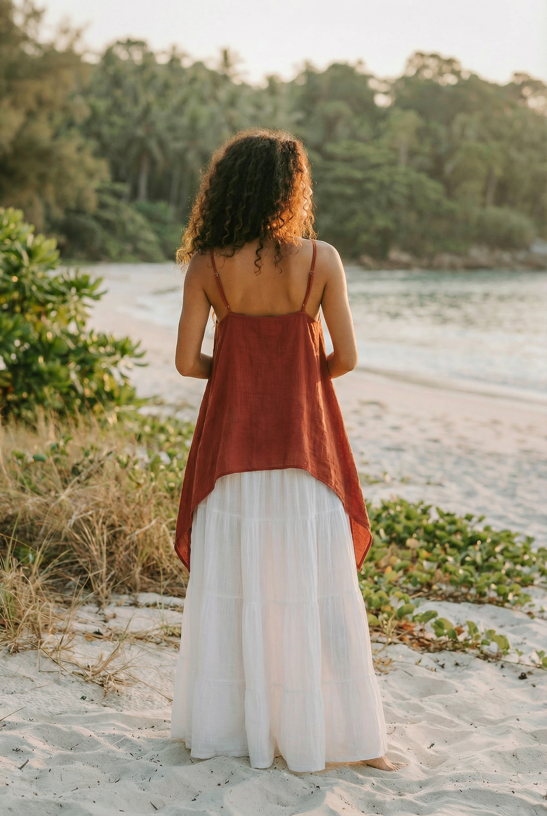 Cotton Top Calypso Rust