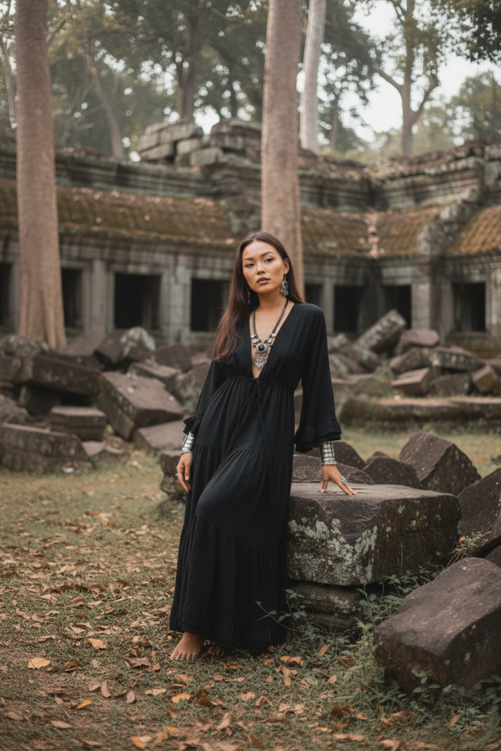 Maxi Dress Ayu Black