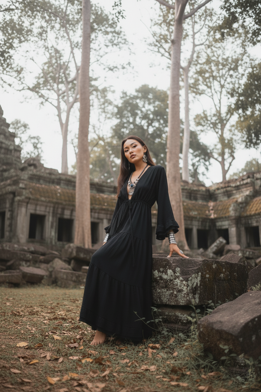Maxi Dress Ayu Black