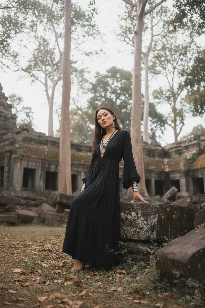 Maxi Dress Ayu Black