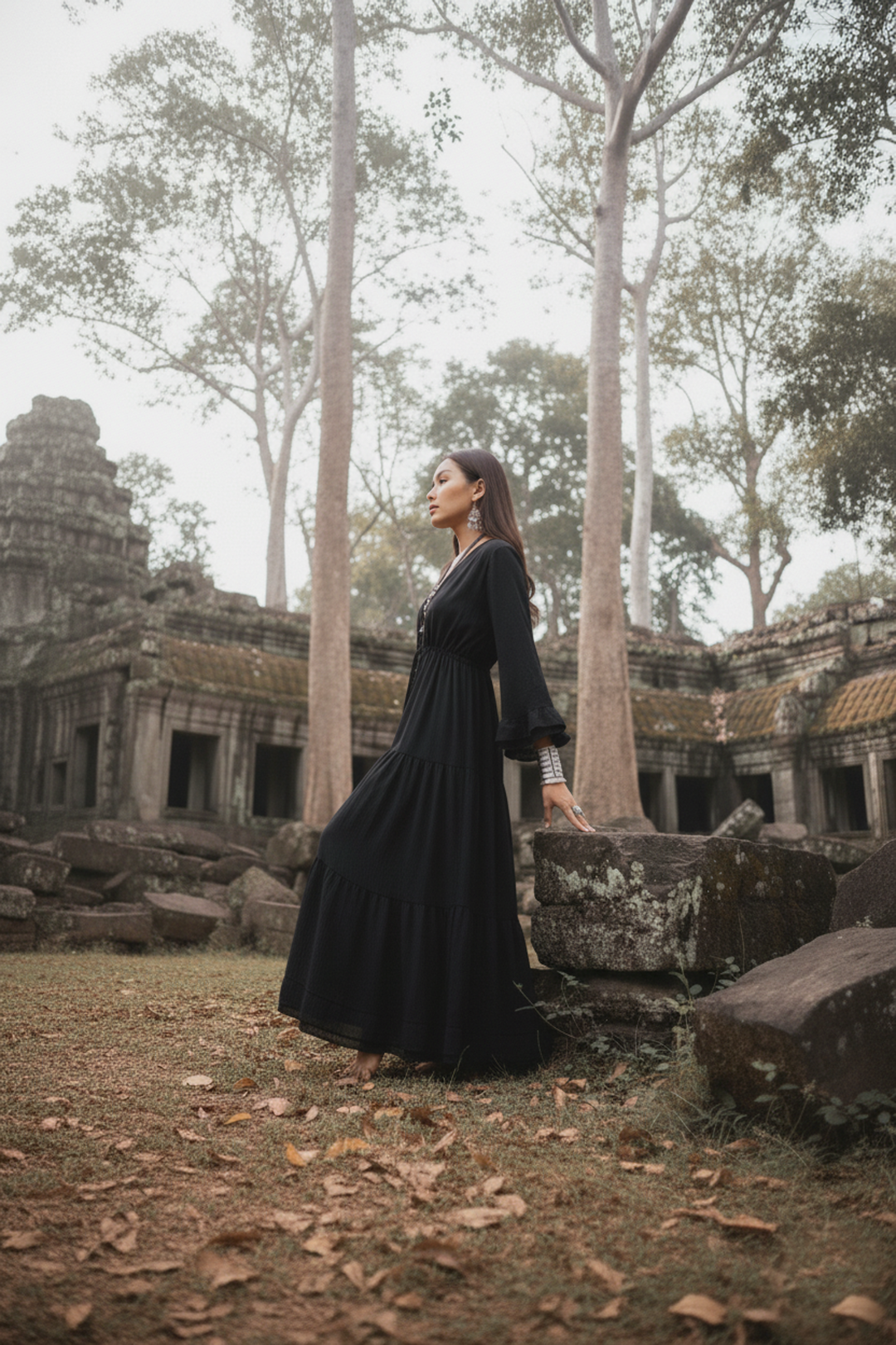 Maxi Dress Ayu Black