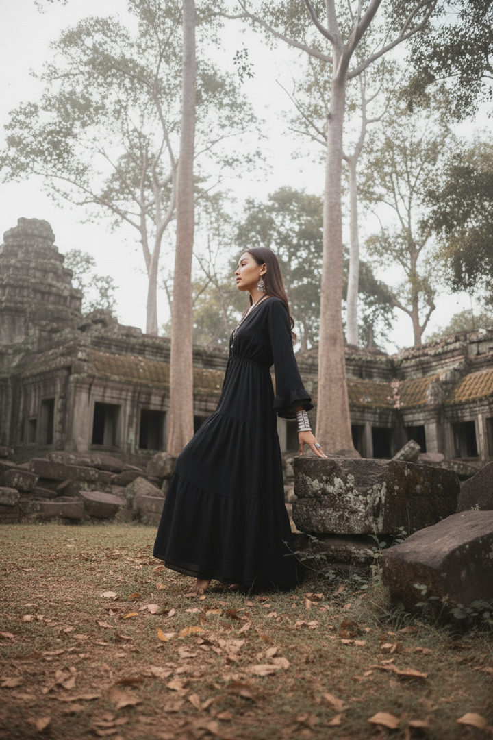 Maxi Dress Ayu Black