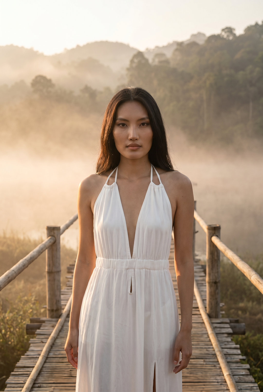 Athena Dress White