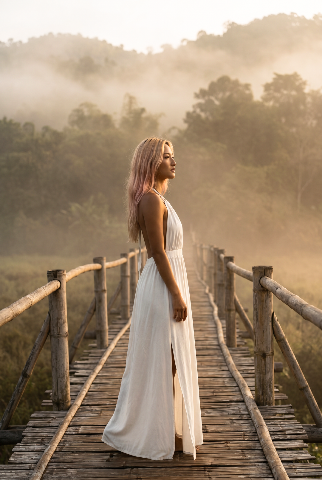 Athena Dress White