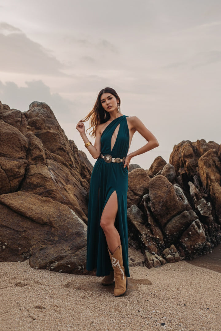 Zephyra Dress Teal