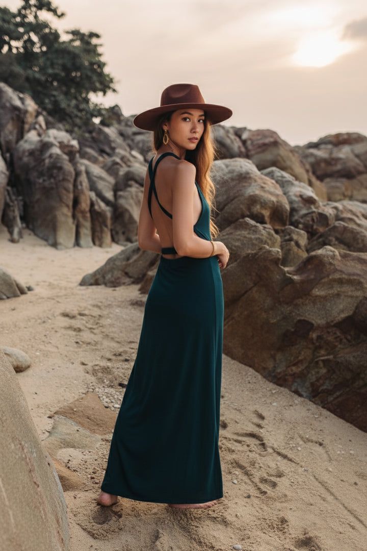 Zephyra Dress Teal
