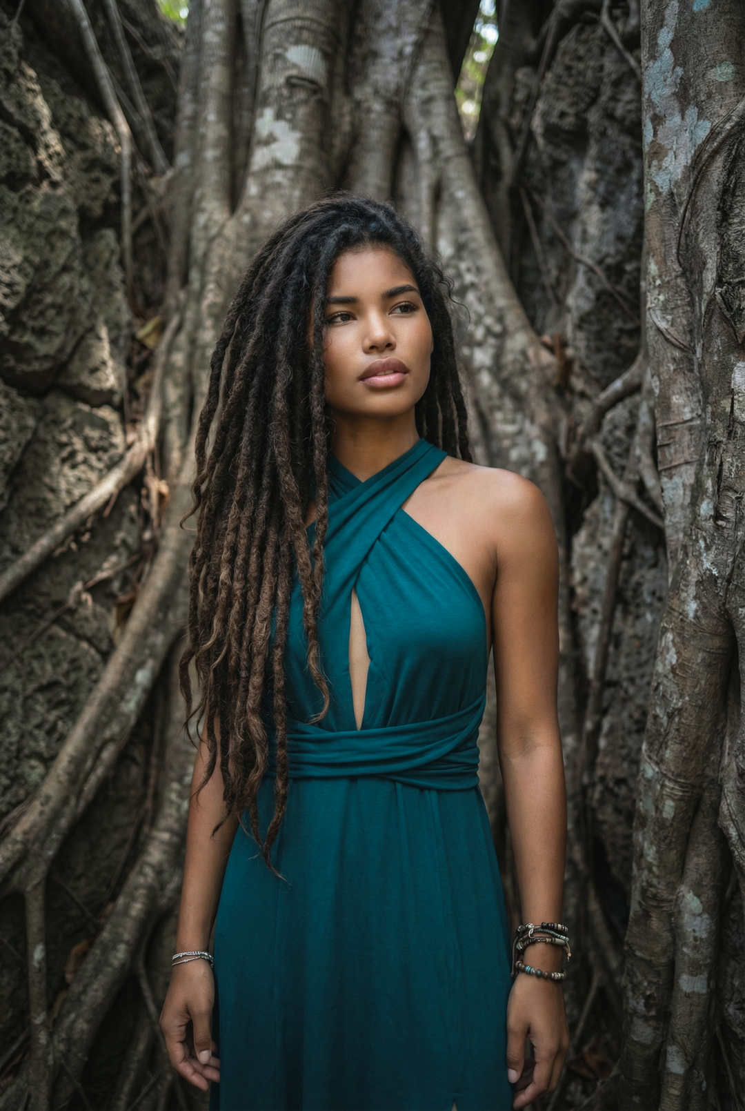 Zephyra Dress Teal