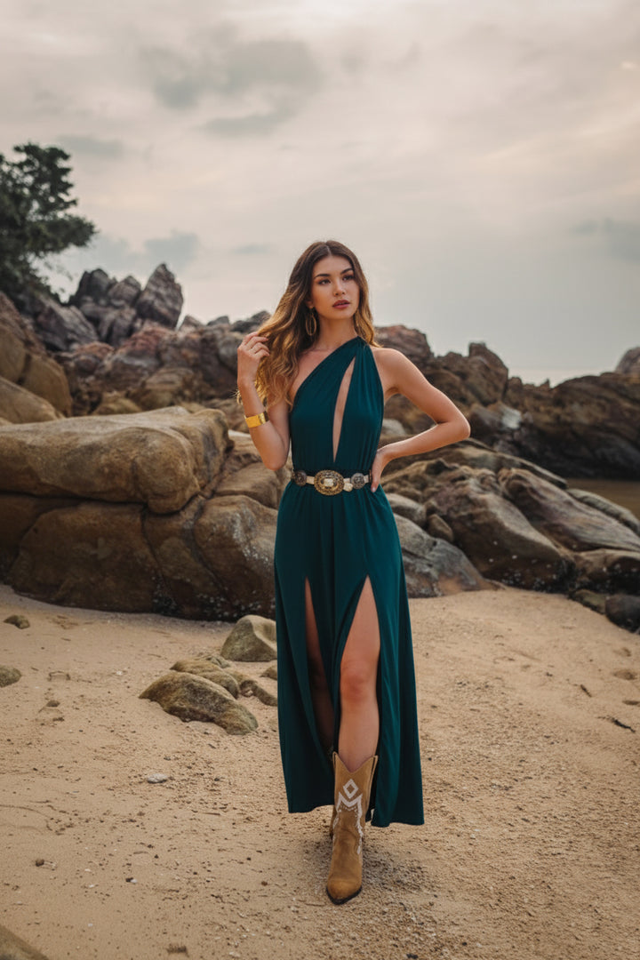 Zephyra Dress Teal