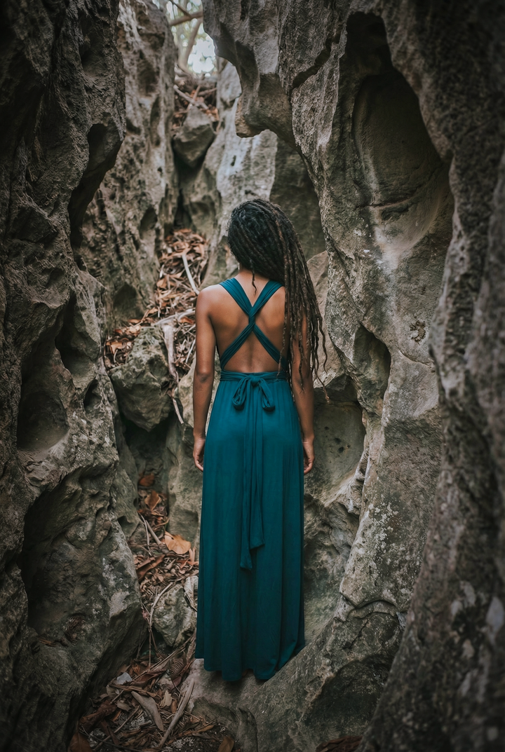 Zephyra Dress Teal