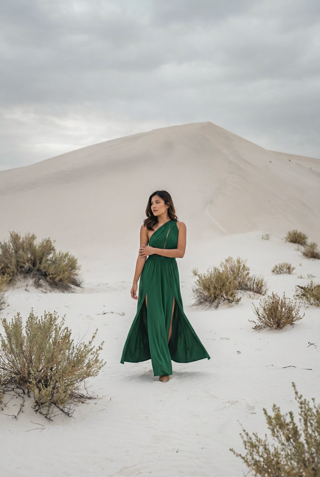 Zephyra Dress Emerald