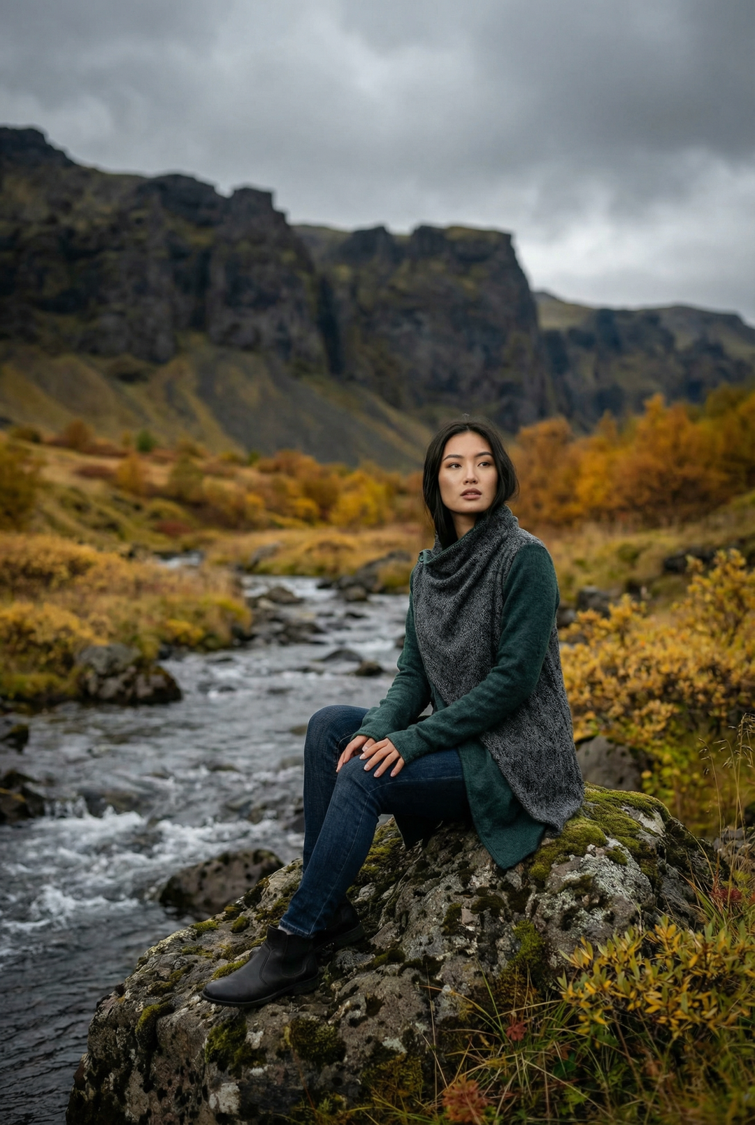 Convertible Jacket Mila Evergreen