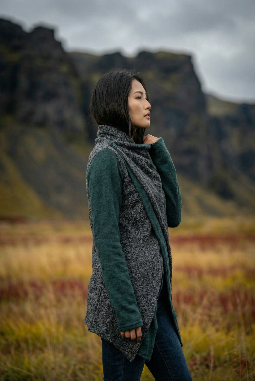 Convertible Jacket Mila Evergreen